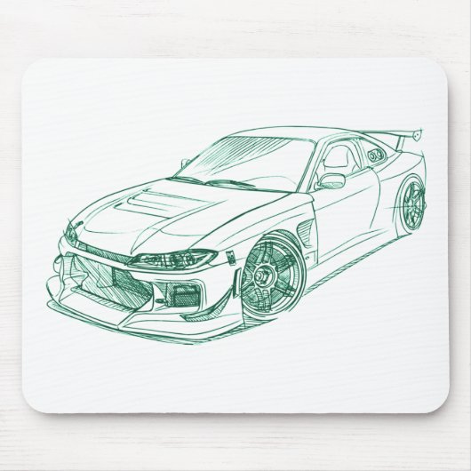 Antriebgewohnheit Nis Silvia S15 Mousepad (Vorne)
