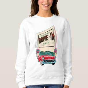 Antriebsfilm im Stil der 50er Jahre Sweatshirt