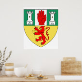 Antrim arms, Irland Poster (Küche)