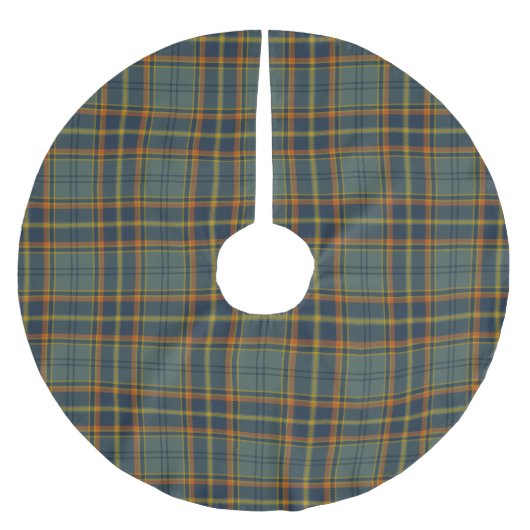 Antrim County IrenTartan Polyester Weihnachtsbaumdecke (Vorderseite)