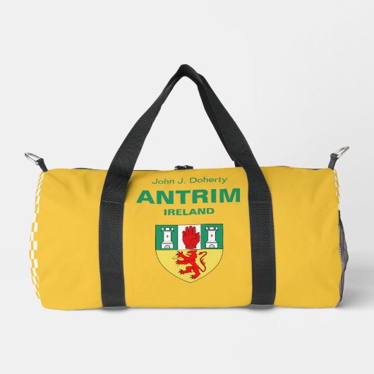 Antrim Irland - Irisch Personalisiert Duffle Bag (Vorderseite)