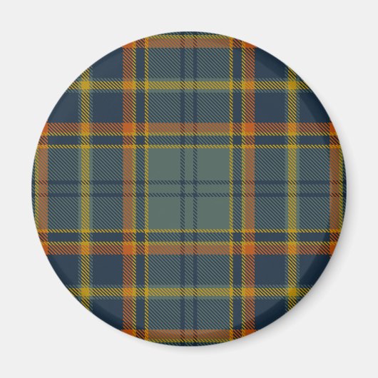 Antrim Landkreis Irish Tartan Magnet (Vorne)