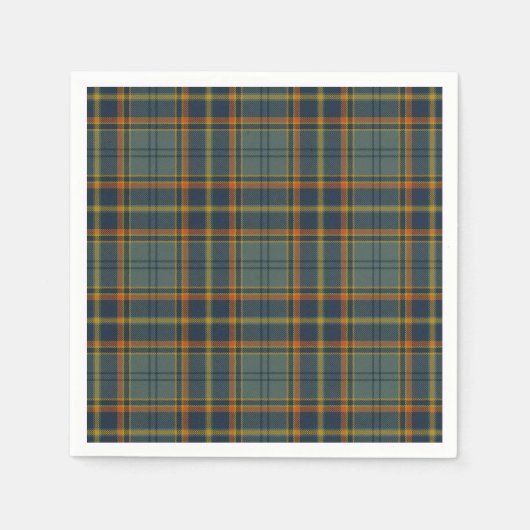 Antrim Landkreis Irish Tartan Serviette (Vorderseite)