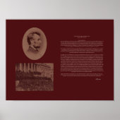Antrittsrede von Lincoln Poster (Vorne)