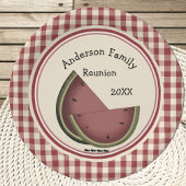 Ants and Watermelon Picnic Pappteller