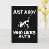 Ants Ant Behaltend Ant Farm Funny Quote Gift Boys Karte (Gelbe Blume)