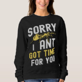 Ants Insects Beetle Bug Entomology Sweatshirt (Vorderseite)