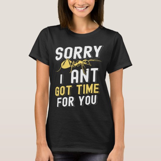 Ants Insects Beetle Bug Entomology T-Shirt (Vorderseite)