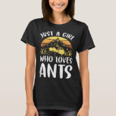 Ants Insects Beetle Bug Entomology T-Shirt (Vorderseite)