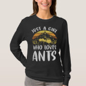 Ants Insects Beetle Bug Entomology T-Shirt (Vorderseite)