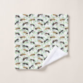 Ants Insects beugt Creepy Crawly Creatures Badhandtuch Set (Waschlappen)