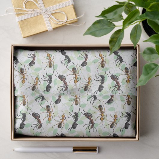 Ants Insects beugt Creepy Crawly Creatures Seidenpapier (Geschenk)