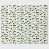 Ants Insects Bugs Wrapping Paper Geschenkpapier (Flach)