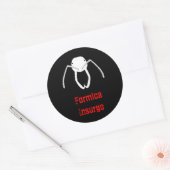 Ants Revolt Round Sticker (Umschlag)