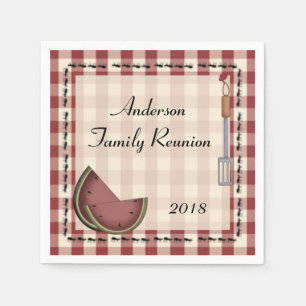 Ants und Watermelon Picnic Napkins Serviette