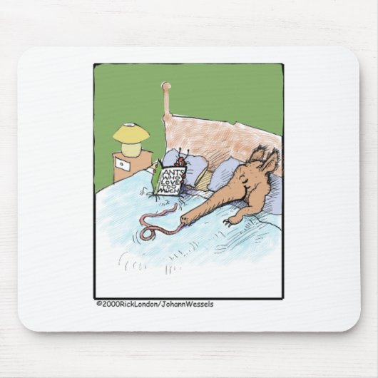 Ants Who Liebe 2 Funny Gifts & Sammlerstücke Mousepad (Vorne)
