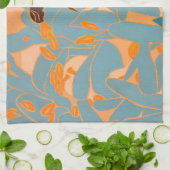 Ants with Blue flowers Autralian Flora Geschirrtuch (Gefaltet)