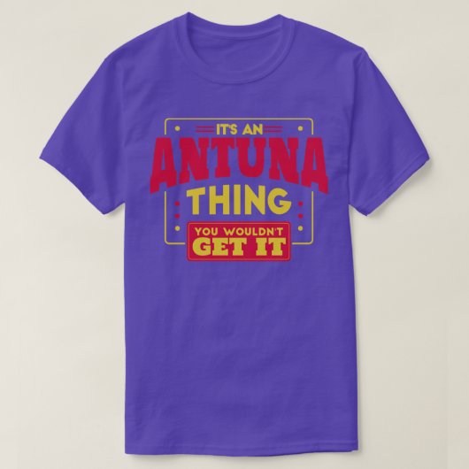 Antuna T-Shirt (Design vorne)