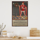 Antwerp Vintage Travel Poster und Retro Prints (Küche)