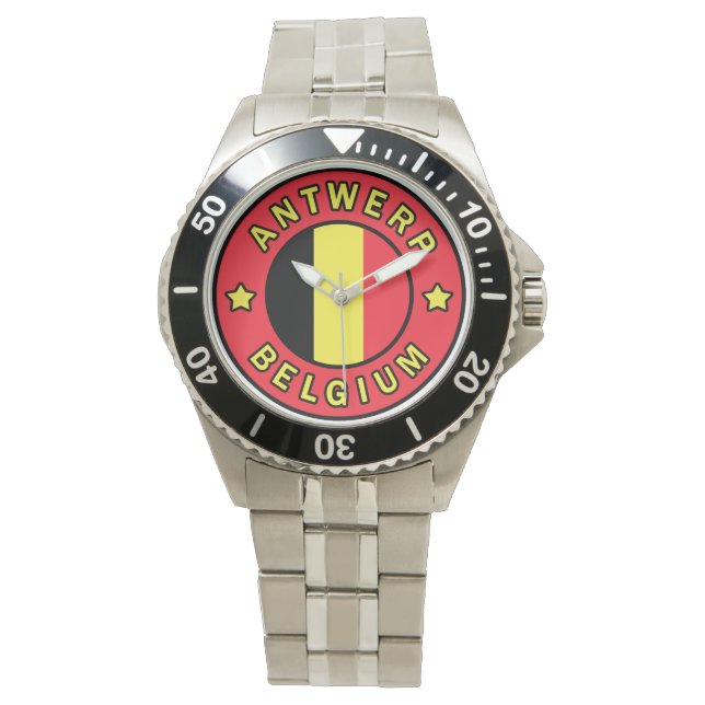 Antwerpen Belgien Armbanduhr (Vorderseite)