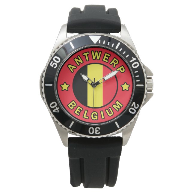 Antwerpen Belgien Armbanduhr (Vorderseite)