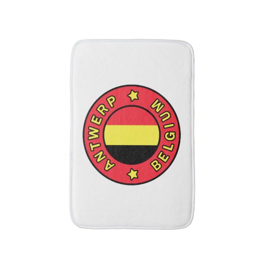 Antwerpen Belgien Badematte (Vorderseite Vertikal)