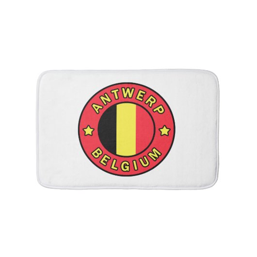 Antwerpen Belgien Badematte (Vorderseite)