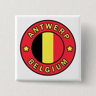 Antwerpen Belgien Button