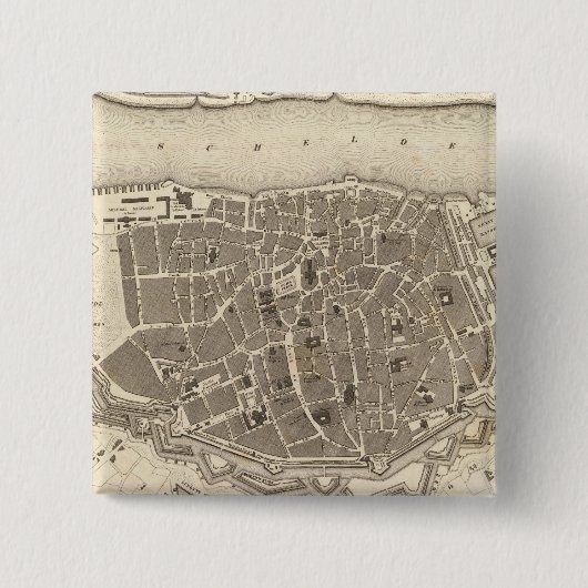 Antwerpen, Belgien Button (Vorderseite)
