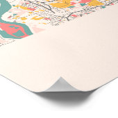 Antwerpen - Belgien Chalk City Map Poster (Ecke)