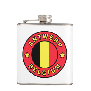 Antwerpen Belgien Flachmann