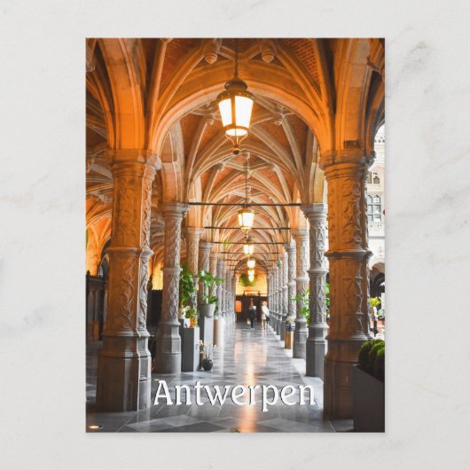Antwerpen Belgien Foto Postkarte (Vorderseite)