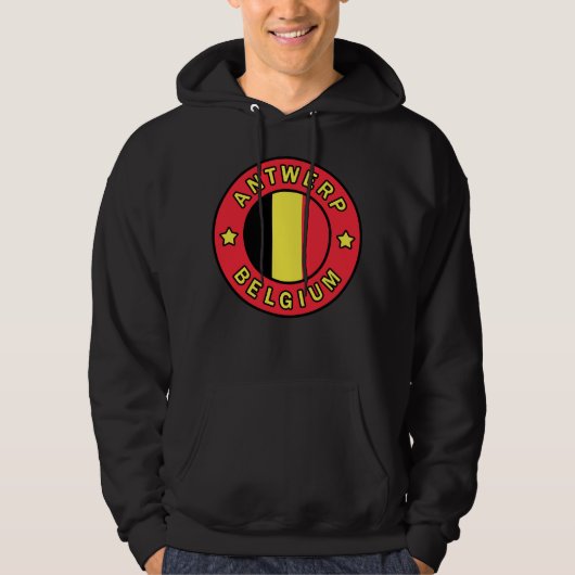 Antwerpen Belgien Hoodie (Vorderseite)