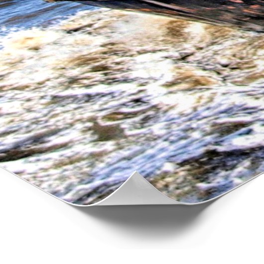 Antwerpen, Belgien, landschaftliches Foto Poster (Ecke)