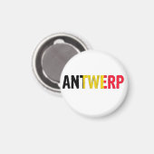 Antwerpen Belgien Magnet (Vorderseite/Rückseite)