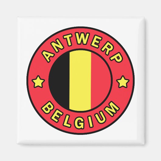 Antwerpen Belgien Magnet (Vorne)