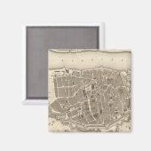 Antwerpen, Belgien Magnet (Vorderseite/Rückseite)