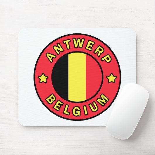Antwerpen Belgien Mousepad (Mit Mouse)