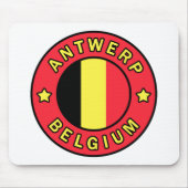 Antwerpen Belgien Mousepad (Vorne)