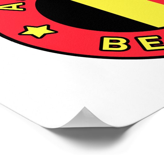 Antwerpen Belgien Poster (Ecke)