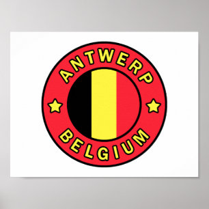 Antwerpen Belgien Poster