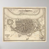 Antwerpen, Belgien Poster (Vorne)