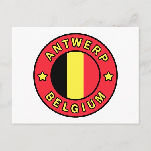 Antwerpen Belgien Postkarte (Vorderseite)