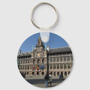 Antwerpen Belgien Rathaus aus dem 16. Jahrhundert Schlüsselanhänger