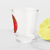 Antwerpen Belgien Schnapsglas (Rechts)