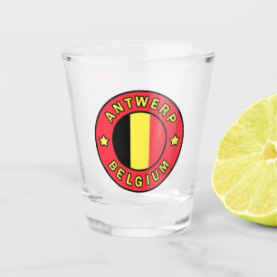 Antwerpen Belgien Schnapsglas