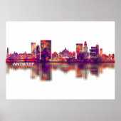Antwerpen Belgien Skyline Poster (Vorne)