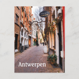 Antwerpen Belgien Street Foto Postkarte