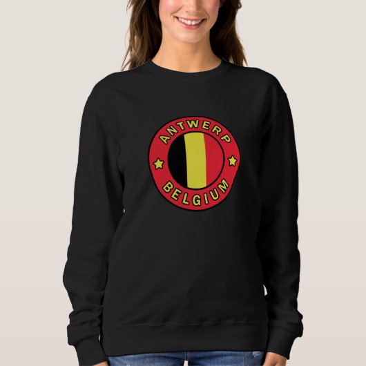 Antwerpen Belgien Sweatshirt (Vorderseite)