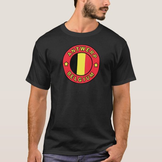 Antwerpen Belgien T-Shirt (Vorderseite)